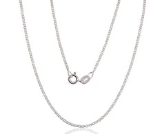 Sidabrinė grandinėlė Rollo 1 mm - 2.7 g. - 1 mm. - 50