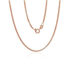 Sidabrinė grandinėlė Rollo 2 mm - 5.3 g. - 2 mm. - 50
