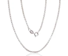 Sidabrinė grandinėlė Rollo 2 mm - 5.3 g. - 2 mm. - 50
