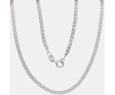 Sidabrinė grandinėlė Rombo 2 mm , briaunų apdirbimas deimantu - 3.7 g. - 2 mm. - 50