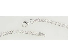 Sidabrinė grandinėlė Rombo 2,8 mm , briaunų apdirbimas deimantu - 9 g. - 2,8 mm. - 70