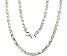 Sidabrinė grandinėlė Rombo 2,8 mm , briaunų apdirbimas deimantu - 6.5 g. - 50 - 2,8 mm.