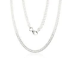Sidabrinė grandinėlė Rombo 2,8 mm , briaunų apdirbimas deimantu - 8.9 g. - 2,8 mm. - 70
