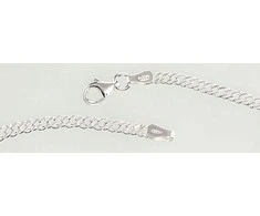 Sidabrinė grandinėlė Rombo 2,8 mm , briaunų apdirbimas deimantu - 8.9 g. - 2,8 mm. - 70