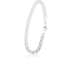 Sidabrinė grandinėlė Rombo 5.5 mm , briaunų apdirbimas deimantu - 20 - 8.5 g. - 5.5 mm.