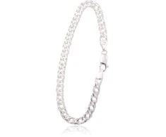 Sidabrinė grandinėlė Rombo 5.5 mm , briaunų apdirbimas deimantu - 20 - 8.4 g. - 5.5 mm.