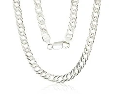 Sidabrinė grandinėlė Rombo 5.5 mm , briaunų apdirbimas deimantu - 55 - 5.5 mm. - 23.1 g.