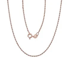 Sidabrinė grandinėlė Rope 1,1 mm - 2.2 g. - 40 - 1,1 mm.