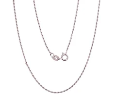 Sidabrinė grandinėlė Rope 1,1 mm - 2.2 g. - 40 - 1,1 mm.