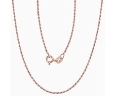 Sidabrinė grandinėlė Rope 1,1 mm - 2.2 g. - 40 - 1,1 mm.