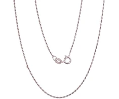 Sidabrinė grandinėlė Rope 1,1 mm - 2.3 g. - 42 - 1,1 mm.