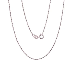 Sidabrinė grandinėlė Rope 1,1 mm - 2.5 g. - 47 - 1,1 mm.