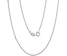 Sidabrinė grandinėlė Rope 1,1 mm - 2.6 g. - 47 - 1,1 mm.