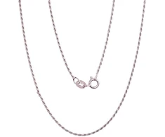 Sidabrinė grandinėlė Rope 1,1 mm - 2.7 g. - 50 - 1,1 mm.