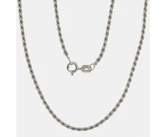 Sidabrinė grandinėlė Rope 2 mm - 2 mm. - 45 - 5.8 g.