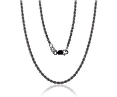 Sidabrinė grandinėlė Rope 2 mm - 2 mm. - 55 - 6.9 g.