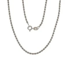 Sidabrinė grandinėlė Rope 2 mm - 2 mm. - 45 - 5.8 g.