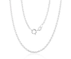 Sidabrinė grandinėlė Rope 2 mm - 2 mm. - 60 - 7.7 g.