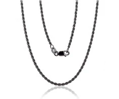 Sidabrinė grandinėlė Rope 2 mm - 2 mm. - 45 - 5.8 g.