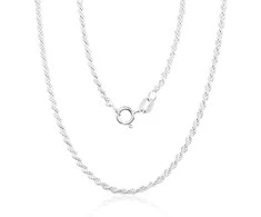 Sidabrinė grandinėlė Rope 2 mm - 2 mm. - 50 - 6.4 g.