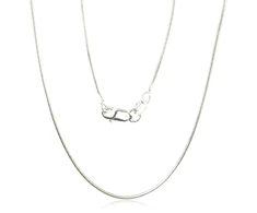Sidabrinė grandinėlė Snake 1 mm - 1 mm. - 47 - 4.6 g.