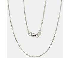Sidabrinė grandinėlė Snake 1 mm - 1 mm. - 47 - 4.6 g.
