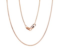 Sidabrinė grandinėlė Snake 1 mm - 1 mm. - 55 - 5.2 g.