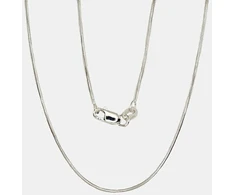 Sidabrinė grandinėlė Snake 1 mm - 1 mm. - 50 - 4.8 g.