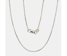 Sidabrinė grandinėlė Snake 1 mm - 1 mm. - 40 - 4 g.