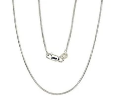 Sidabrinė grandinėlė Snake 1 mm - 4.2 g. - 1 mm. - 47