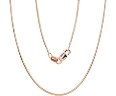 Sidabrinė grandinėlė Snake 1 mm - 4.9 g. - 1 mm. - 55