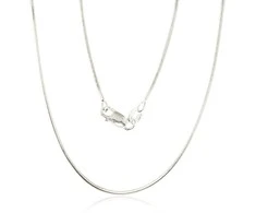 Sidabrinė grandinėlė Snake 1.1 mm - 5.3 g. - 47 - 1.1 mm.