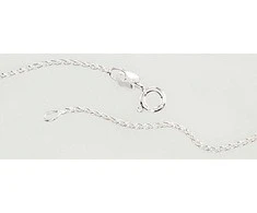 Sidabrinė grandinėlė Spiga 1,1 mm - 3.5 g. - 55 - 1,1 mm.