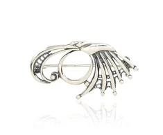 Sidabrinė sagė - 2.4 g. - 33 mm.