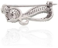 Sidabrinė sagė - 2.9 g. - 23.5 mm.