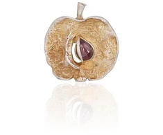 Sidabrinė sagė - 3.6 g. - 22 mm.