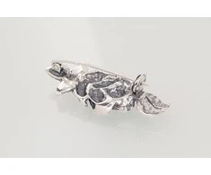 Sidabrinė sagė - 5.6 g. - 39 mm.