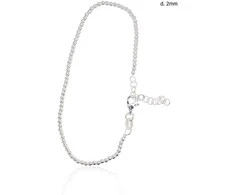 Sidabrinės apyrankės - 17 - 2.9 g. - 2 mm.