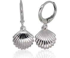 Sidabriniai auskarai anglišku užsegimu, Metalas: Sidabras, Praba: 925°, - 3.2 g. - 25 mm.