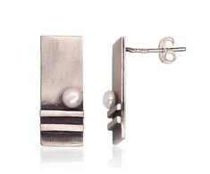 Sidabriniai auskarai Vinukai, Praba: 925°, Metalas: Sidabras - 5 g. - 22 mm.