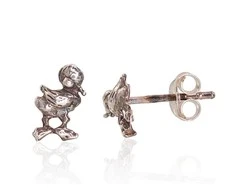 Sidabriniai auskarai Vinukai, Praba: 925°, Metalas: Sidabras - 0.6 g. - 9 mm.