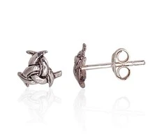 Sidabriniai auskarai Vinukai, Praba: 925°, Metalas: Sidabras - 0.8 g. - 7.5 mm.