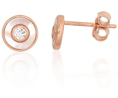 Sidabriniai auskarai –pusetai - 1 g. - 7.5 mm.