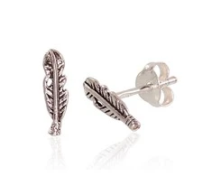 Sidabriniai auskarai Vinukai, Praba: 925°, Metalas: Sidabras - 11 mm. - 0.5 g.