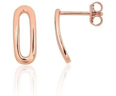 Sidabriniai auskarai –pusetai - 1.3 g. - 14 mm.