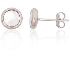 Sidabriniai auskarai –pusetai - 1.5 g. - 7 mm.