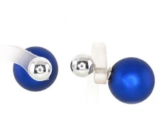 Sidabriniai auskarai Vinukai, Praba: 925°, Metalas: Sidabras - 25 mm. - 5.2 g.