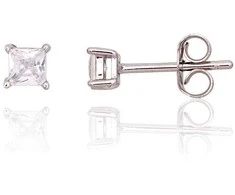 Sidabriniai auskarai –pusetai - 4 mm. - 0.7 g.