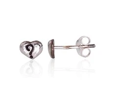 Sidabriniai auskarai Vinukai, Praba: 925°, Metalas: Sidabras - 5 mm. - 0.6 g.