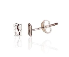 Sidabriniai auskarai Vinukai, Praba: 925°, Metalas: Sidabras - 5 mm. - 0.5 g.